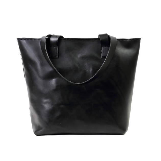 Leather Tote Mod 147 Black