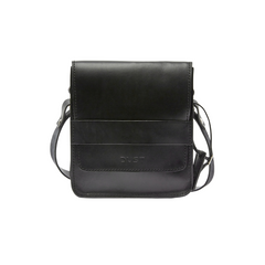 Leather Messenger Mod 114 Black