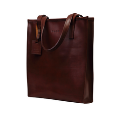 Leather Tote Mod 105 Dark Brown