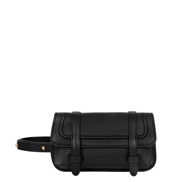 Belt Bag Mini No. 108 Pebbled Black