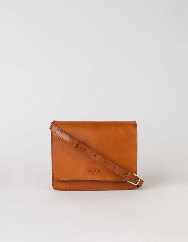 Audrey Mini Laukku Cognac