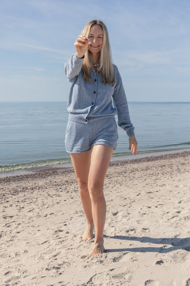 Sabbia Cardigan Light Blue