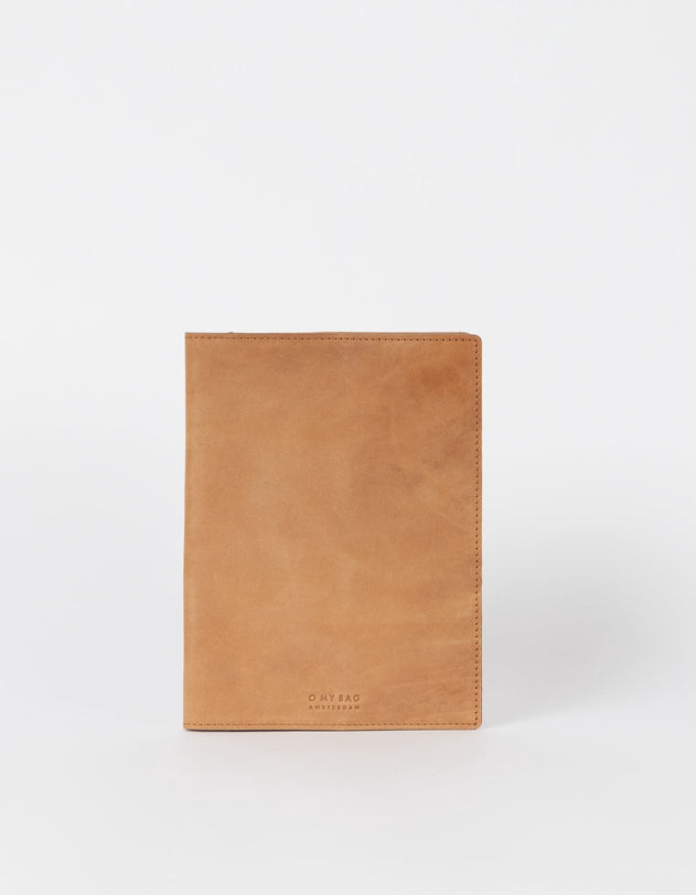 Notebook Cover Camel Hunter Leather