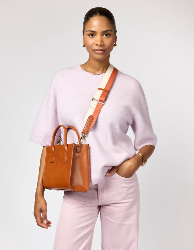 Jackie Midi Laukku Cognac