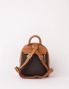 Ivy Mini Backpack Soft Grain Leather Wild Oak