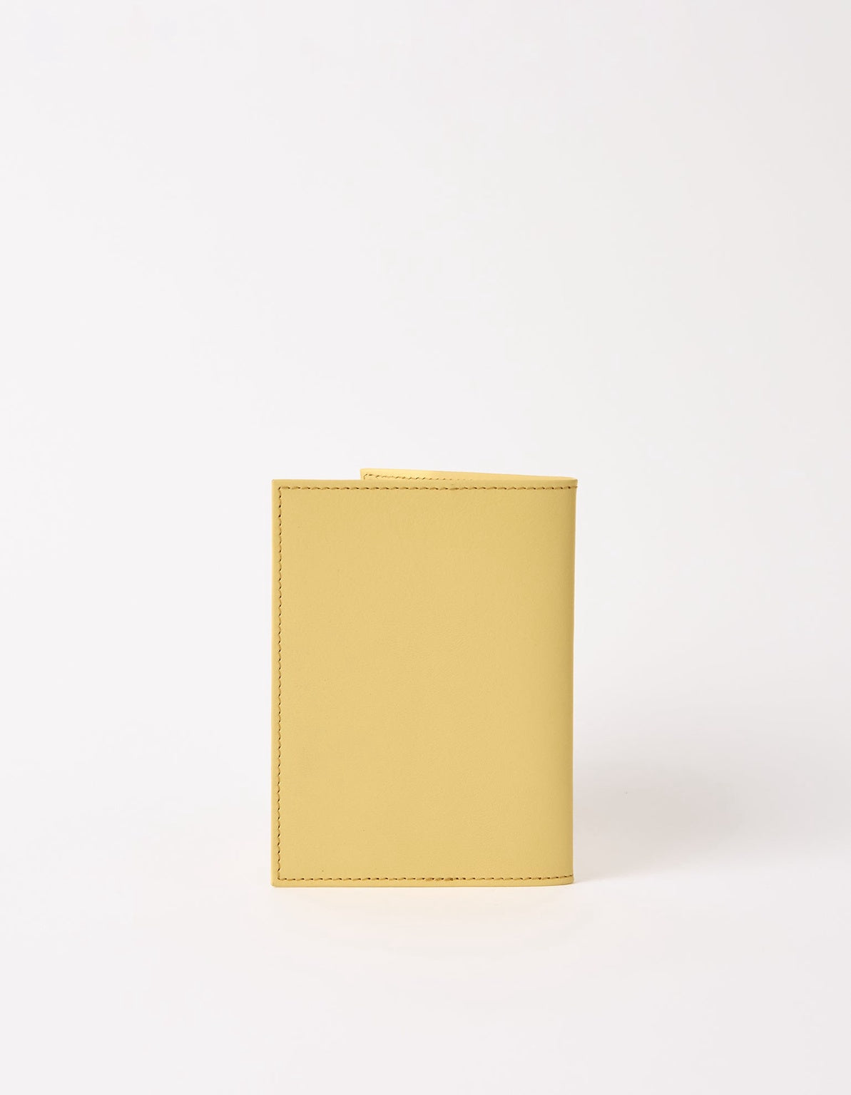 Passport Holder Classic Leather Butter Yellow