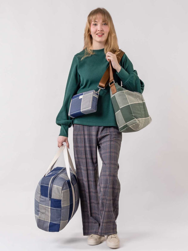 Sade Green Quilted Bag