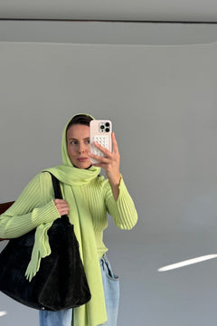 Via 100% Merino Scarf Limone