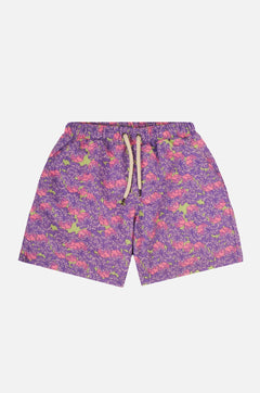 Men's Trippyplant Swim Shorts Sour Grape