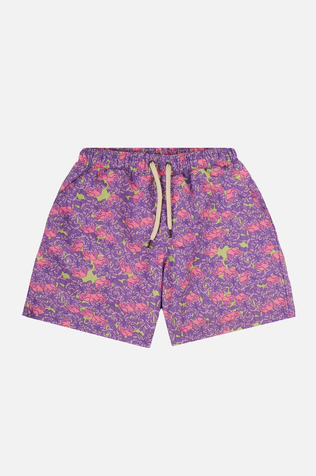 Men's Trippyplant Swim Shorts Sour Grape