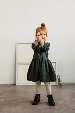 Medeina Kids' Linen Dress