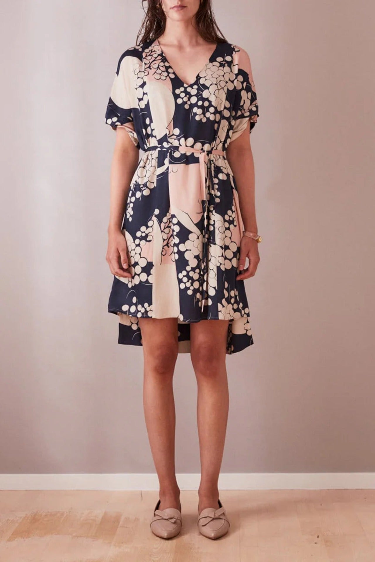 Day Dress Printed Cherry Blossom - Studio Heijne