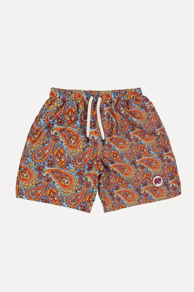 Caribbean Paisley SEAQUAL®YARN Swim Trunks