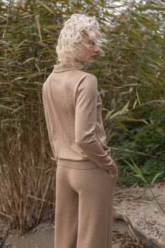 Bene Merino Wide Pants Beige