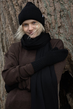 Rotondo Merino Hat Black