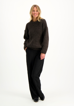 Sofie O-Neck Brown