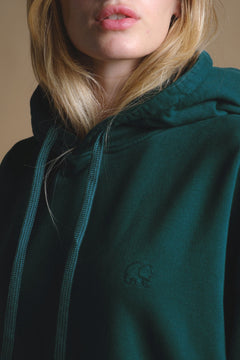 Hoodie Botanical Garden Green