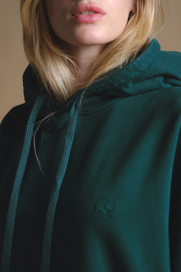 Hoodie Botanical Garden Green