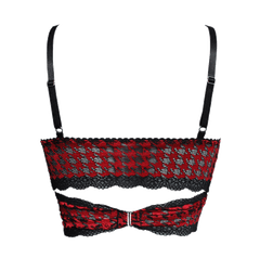 Dharma Bralette Red/Black