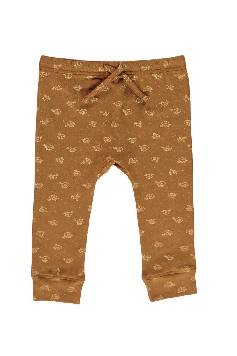 Baby's Pants Bicycles Brown