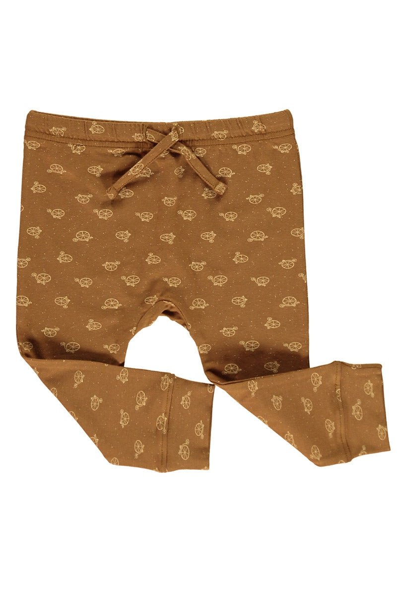 Baby's Pants Bicycles Brown