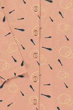 Kids' Shirt Dress Juggling Pink
