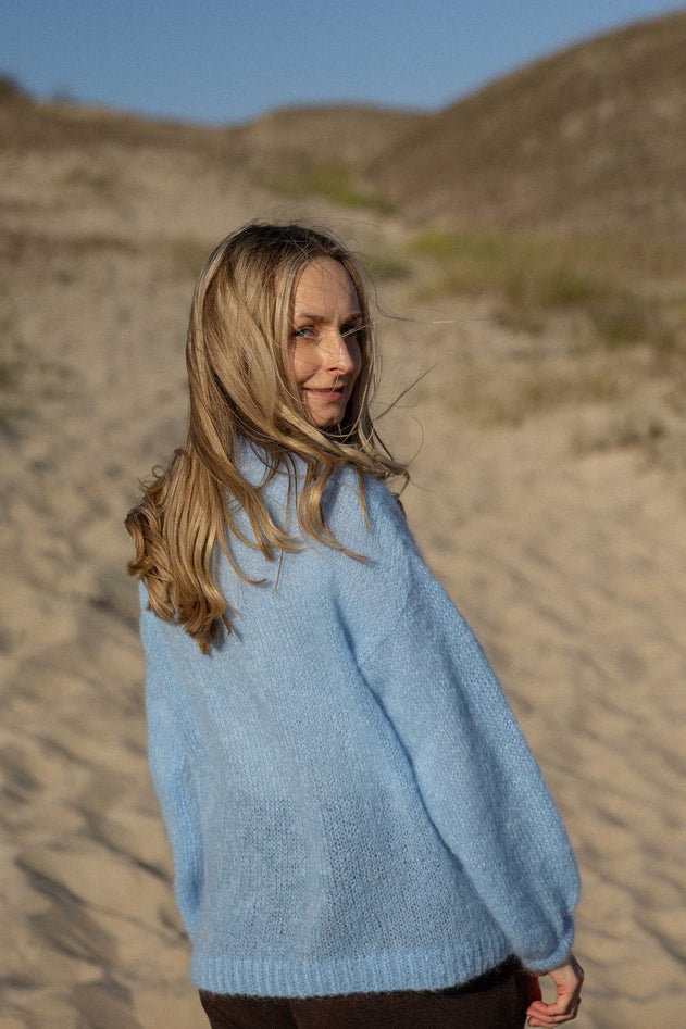 Melody Mohair Jumper Sky Blue