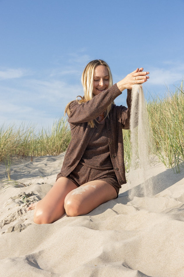 Sabbia Tank Top Chocolate