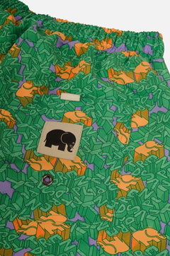 Men's Trippyplant Swim Shorts Mystic Mint