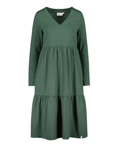 Amélie Layered Dress Evergreen