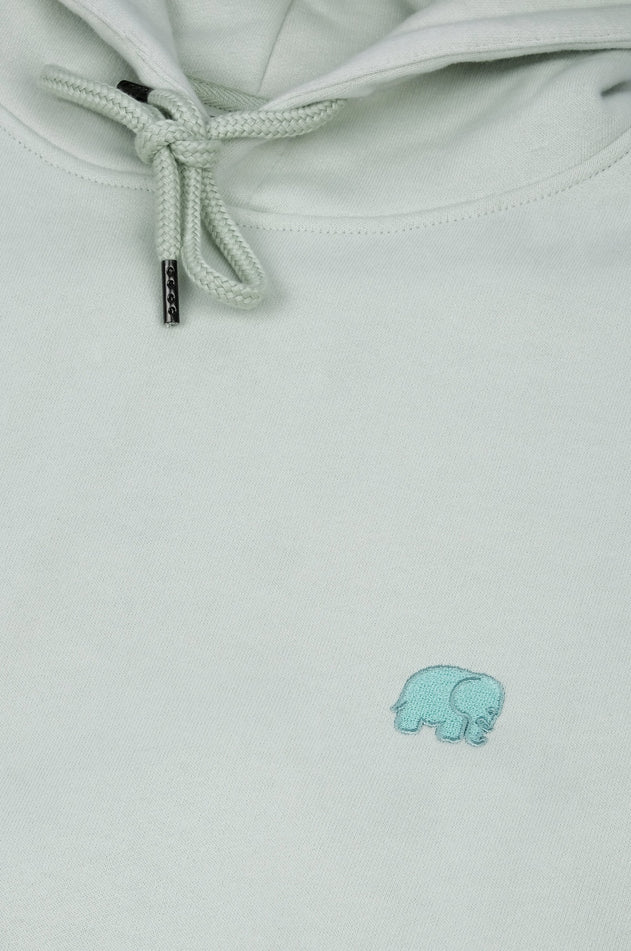 Women's Organic Essential Oversized Hoodie Mint Green