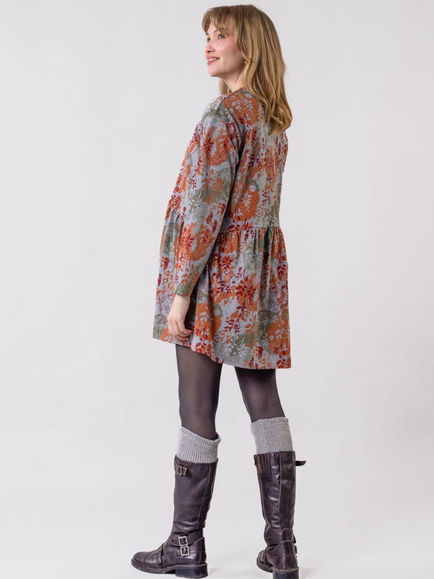 Sinervä Tunic Rust-Grey Melange