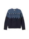Blue Jacquard