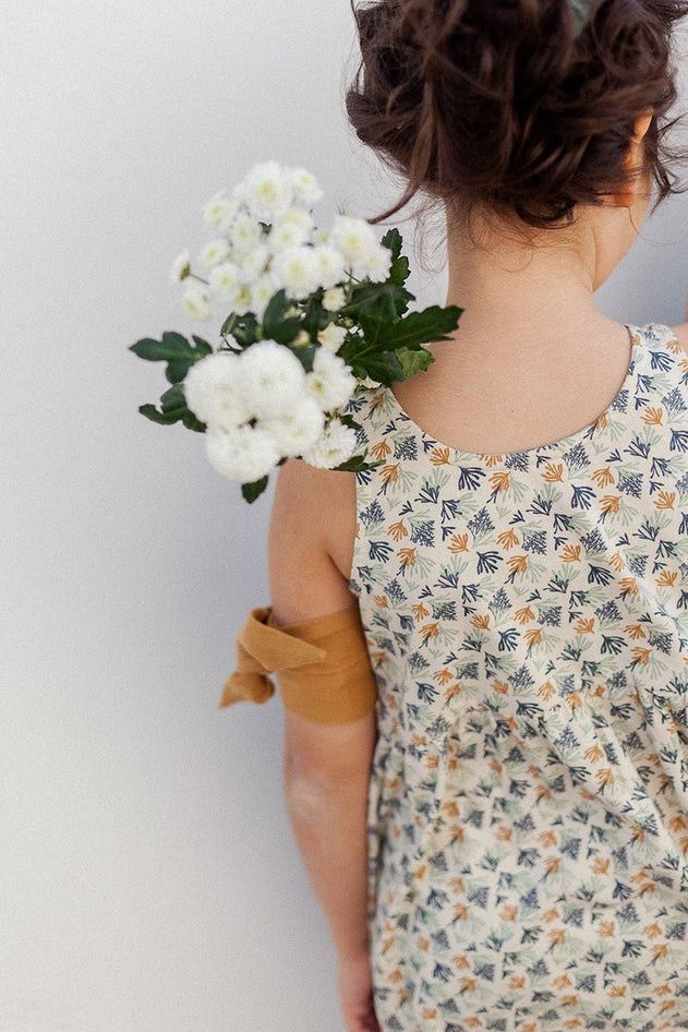 Kids' Edlin Dress Beige Coral