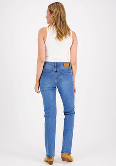 Emily Straight Leg Jeans Medium Blue