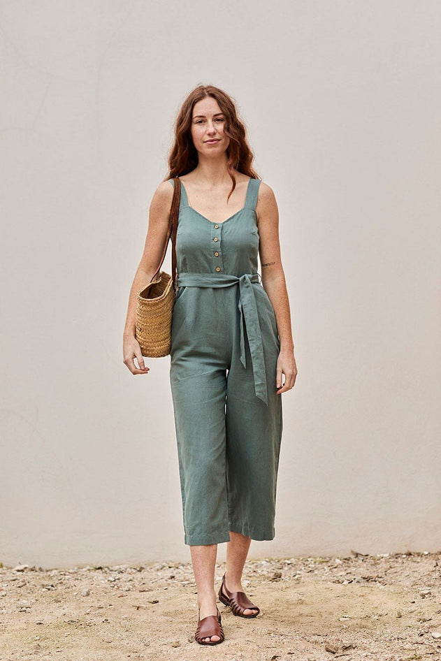 Fancy Jumpsuit Akvamariininsininen