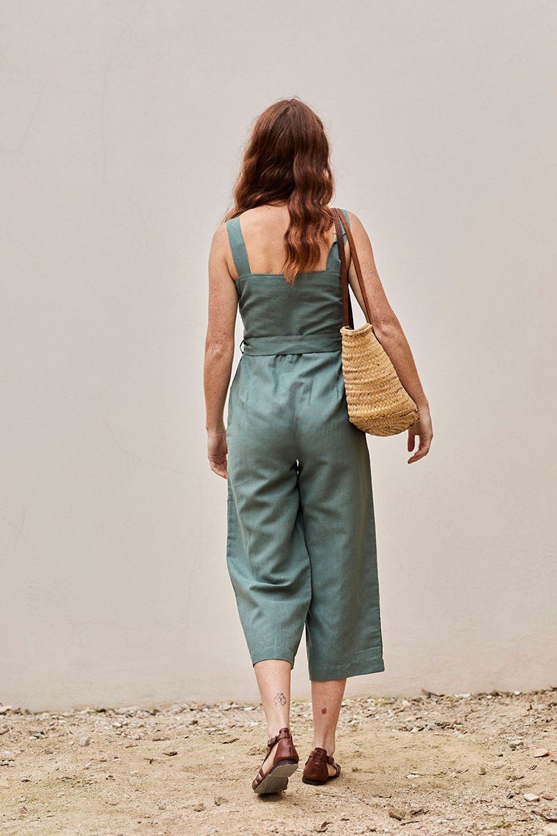 Fancy Jumpsuit Akvamariininsininen