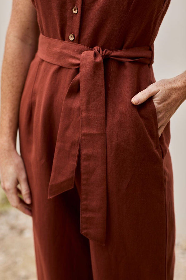 Fancy Jumpsuit Punainen