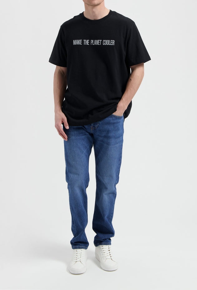 Hank Mid Tapered Jeans Medium Stone