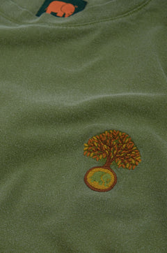 Fafe Pigment T-Shirt Forest Green