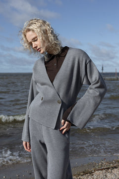 Ora Merino Pants Light Grey