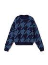 Houndstooth Blue