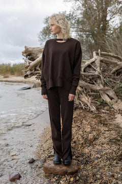 Ora Merino Pants Chocolate