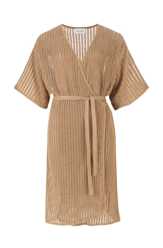 Sole Linen Beach Dress Sand