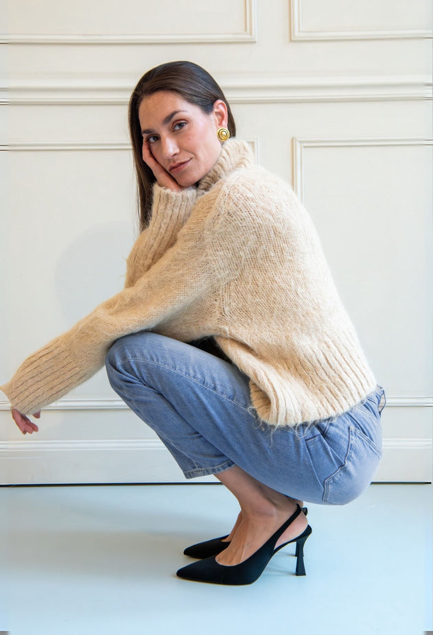 Mams High Tapered Jeans Old Stone