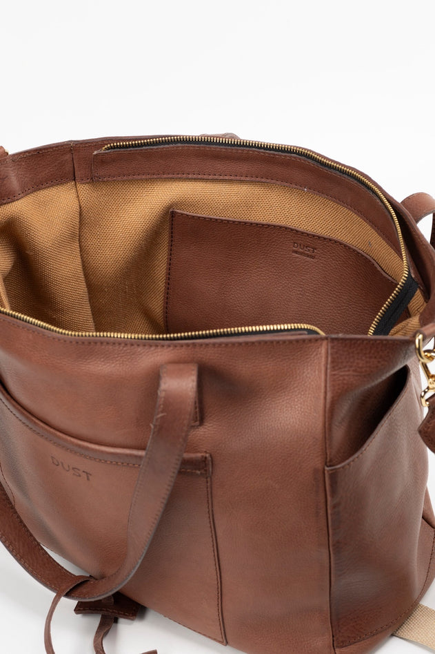 Fifth Avenue Tote Tobacco Brown