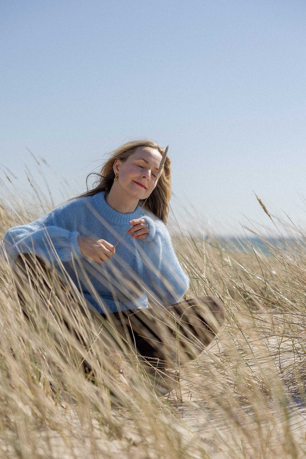 Melody Mohair Jumper Sky Blue
