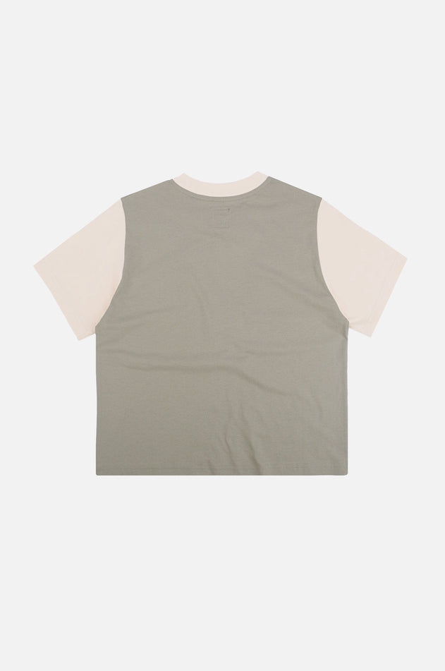 Women's Color Block T-Shirt Iron Veil