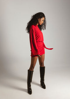 Hera Mini Dress - Red