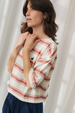 Fingal T-Shirt Adobe Stripes - IVALO.COM